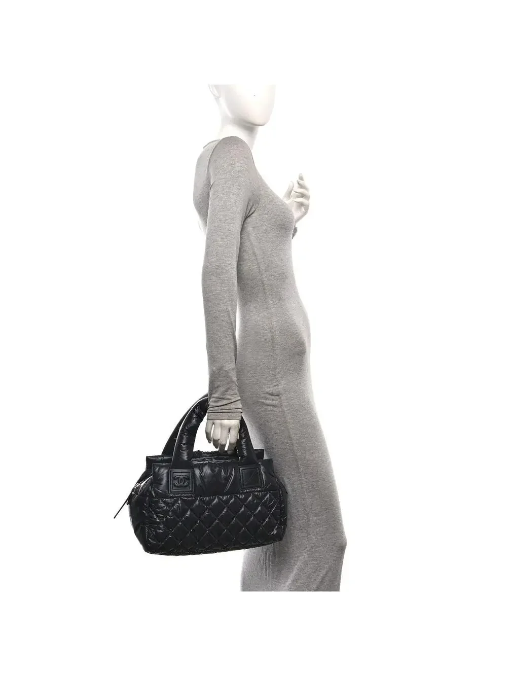 Chanel Nylon Coco Cocoon Zipped Tote #295649C10B